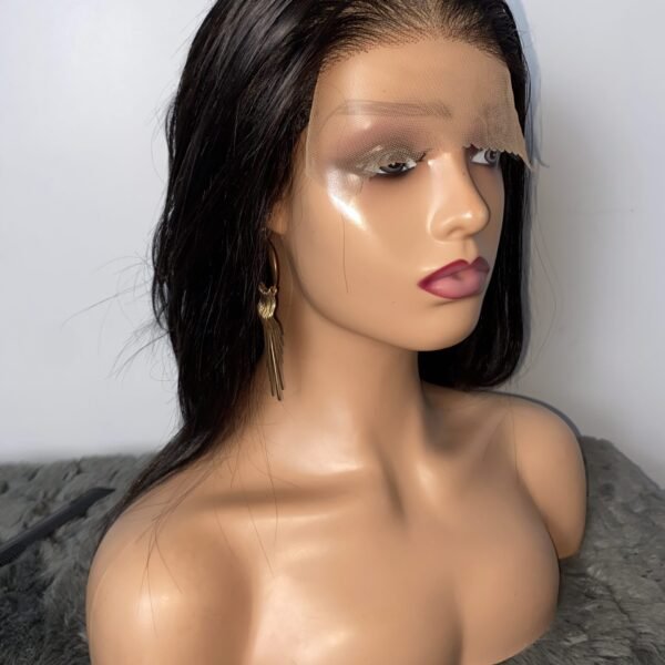 شعر طبيعي روسي GLUELESS  شاتان فونسي  silicone طول 14 انش كثافة 180 دونتال 7*5