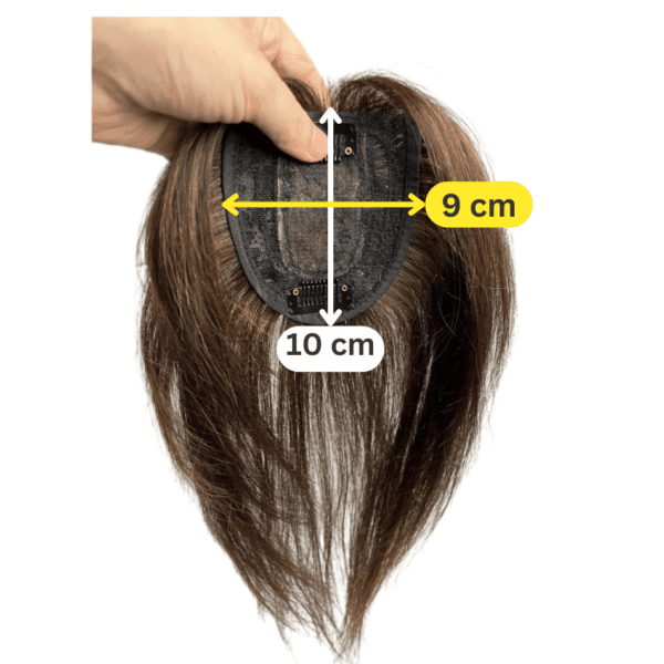 علاش تخيري naturel (8) مكمل شعر طبيعي silkbase قياس 10*9 سم طول 20 سم