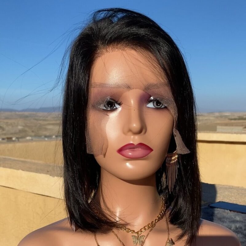 IMG_0202 شعر طبيعي روسي شاتان فونسي طول 12 انش كثافة 180 دونتال 4*13