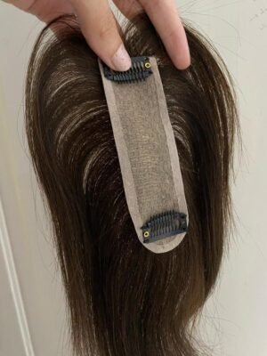 بروتاز شعر طبيعي silkbase مقاس 4-13سم  طول 30 سم - لون مارون كلار
