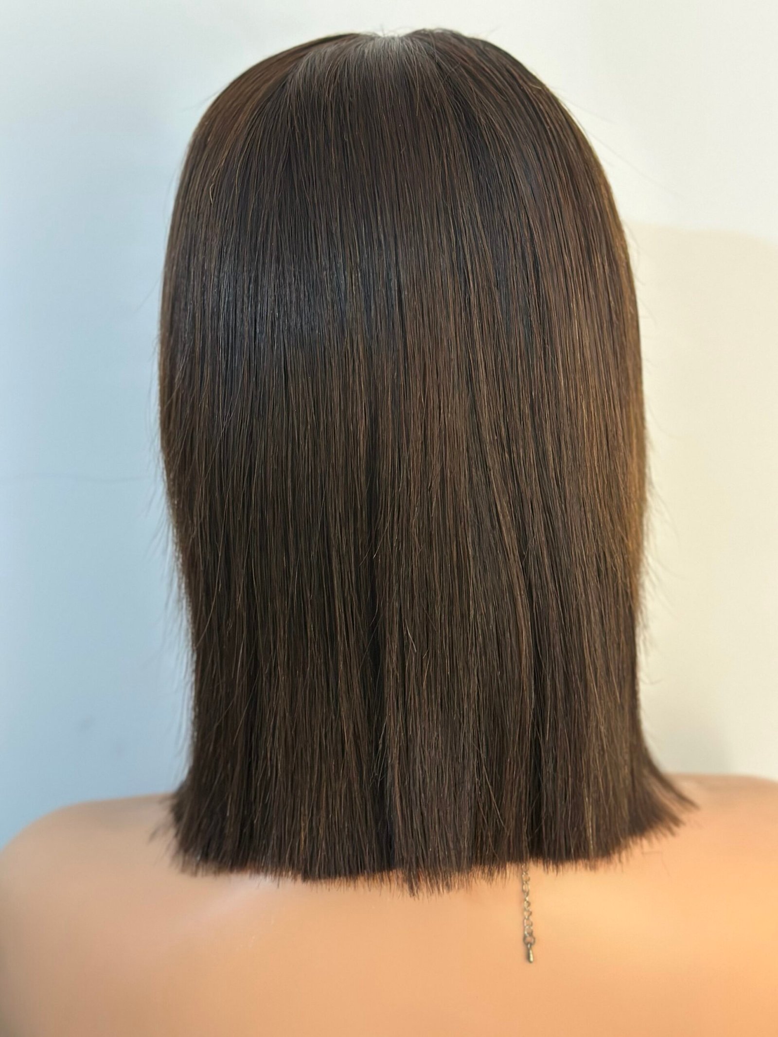 شعربشري اوروبي فيرجن    شاتان فونسي طول 12 انش كثافة 250 دونتال 4*13